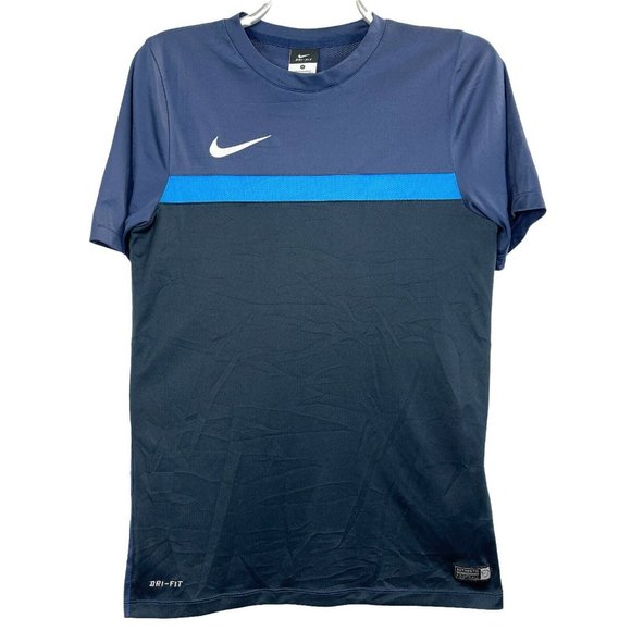Nike | Shirts | Vintage Nike T Shirt Mens Activewear Small S Short Sleeve  Blue Sportswear Run | Poshmark